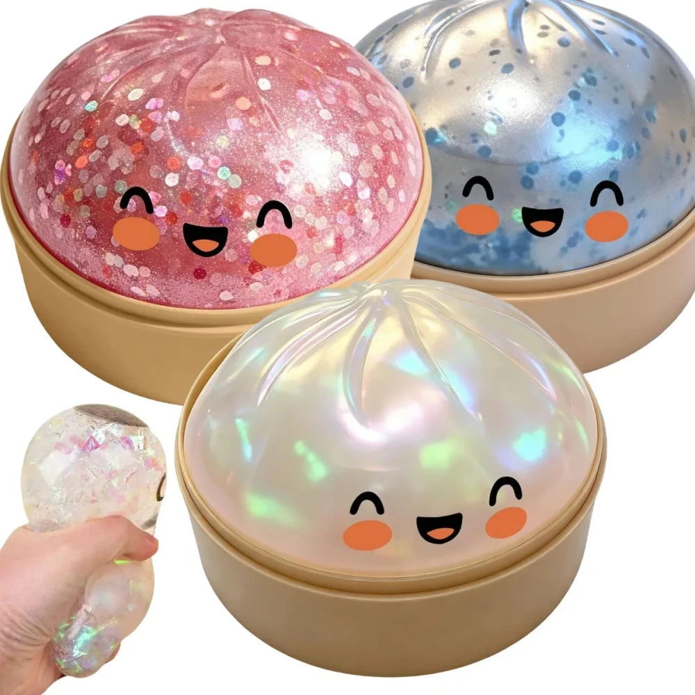 Squishy Steamed Bun Stress Relief Toy
