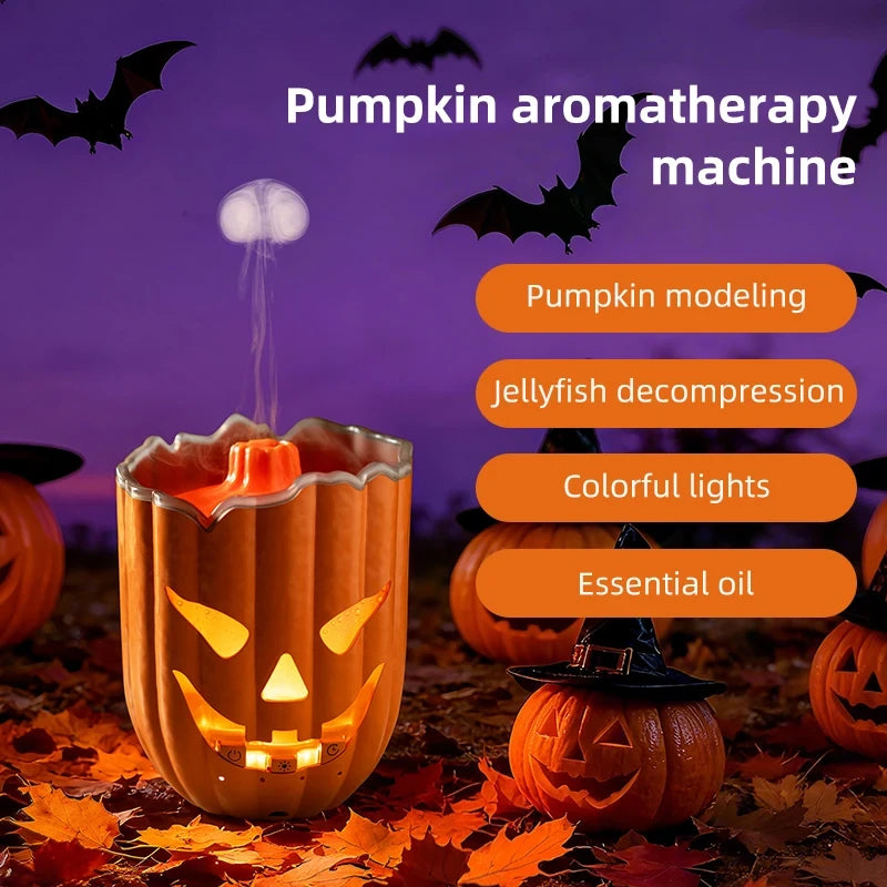 Halloween Pumpkin Jellyfish Humidifier