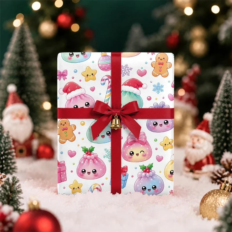 Christmas Dumplings Wrapping Paper