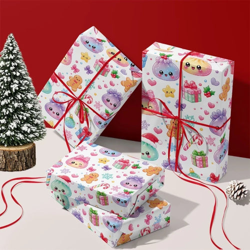 Christmas Dumplings Wrapping Paper