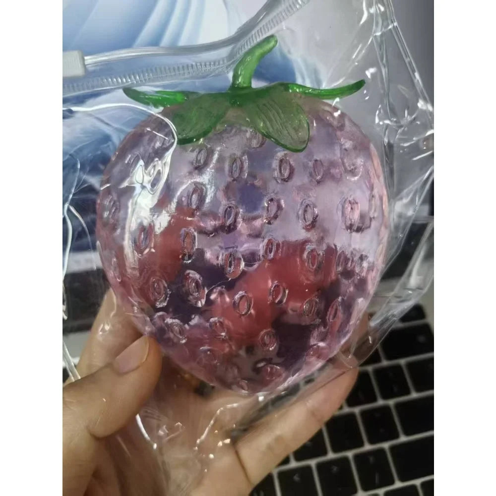 Super Jumbo Strawberry Squishy Toy