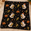 Cozy Spooky Season Throw Blanket
