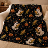 Cozy Spooky Season Throw Blanket