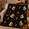 Cozy Spooky Season Throw Blanket