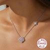 Sterling Silver Four Leaf Clover Pendant Necklace