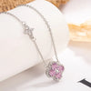 Sterling Silver Four Leaf Clover Pendant Necklace